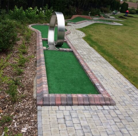 Minigolf looping