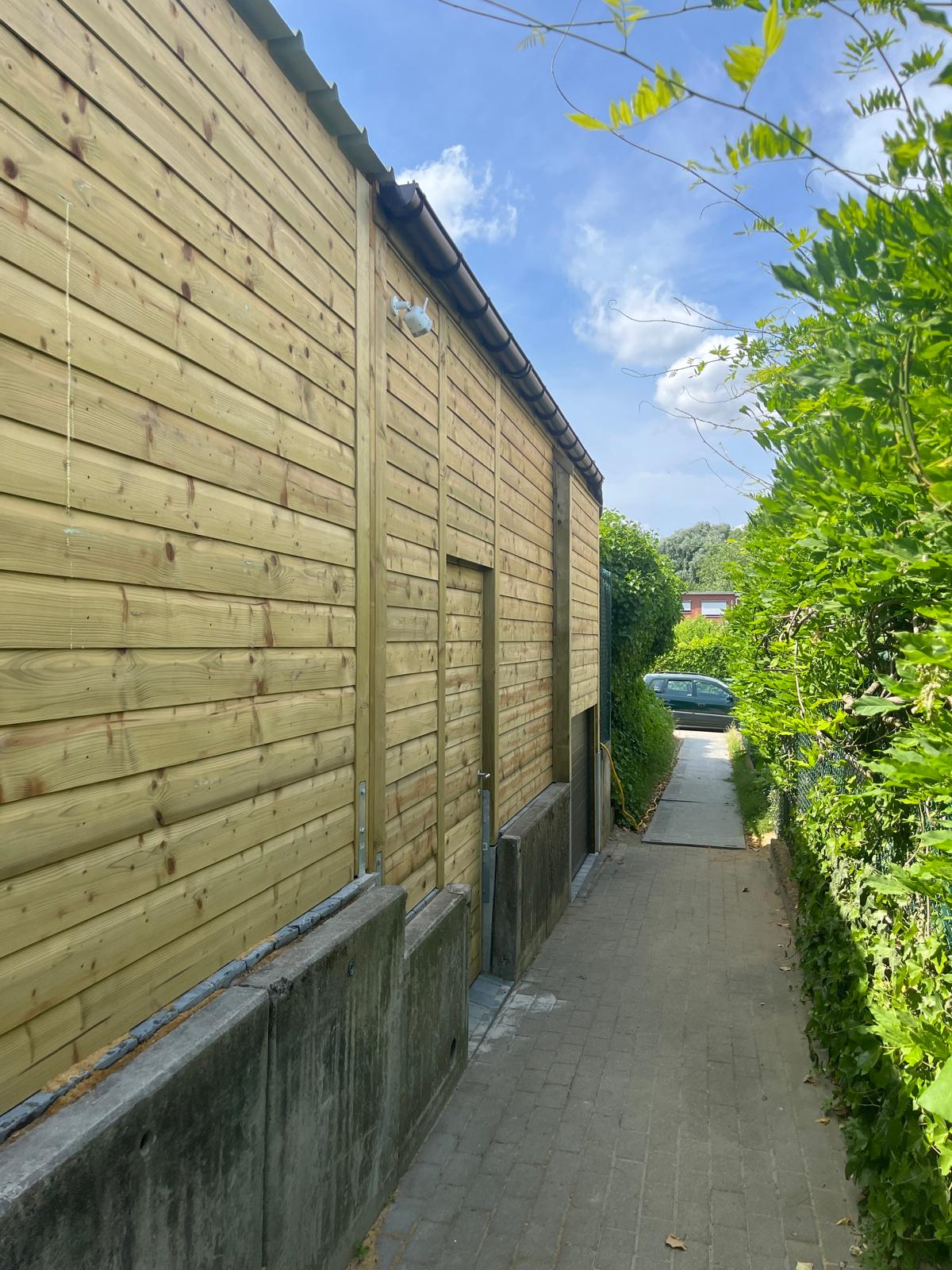 Poolhouse achterkant